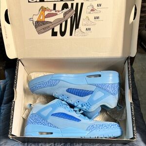 Jordan Kids Light Blue Sneakers